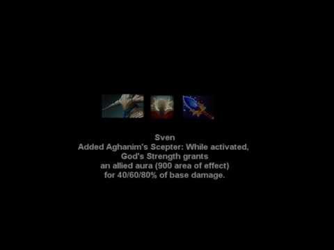 Sven's Aghanim Scepter Upgrade - Dota 2 6.82 Patch Update