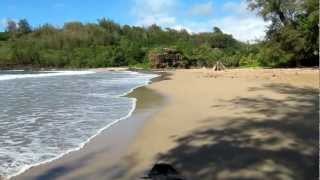 preview picture of video 'Yeah!!!!!! The beach at Lawai, National Tropical Botanical Gardens, Kauai, HI'