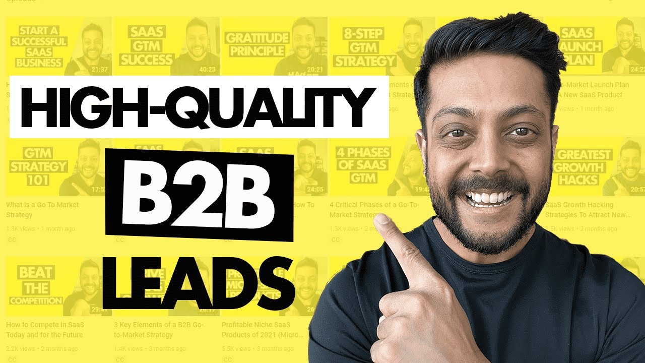 B2B Lead Generation: Generating High-Quality B2B Leads through Landing Pages