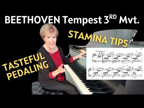 Master Beethoven's Tempest Final Movement | Pedal, Stamina & Reduced Tension