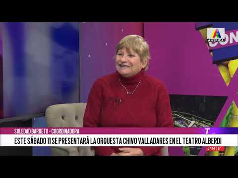 Este sábado se presenta la orquesta "Chivo Valladares" en el Teatro Alberdi