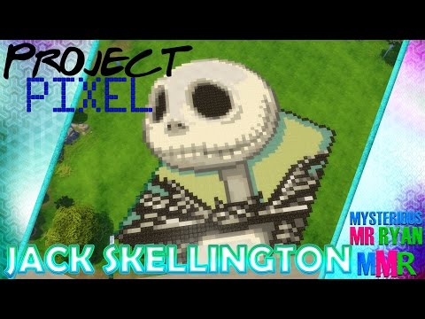 Pixel Art Tutorial - Sims 4 - Jack Skellington - MMR