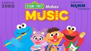 Sesame Street Makes Music (Sesame Street) - NEW Song Update! - Best App For Kids