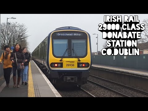 Irish Rail 29000 Class Commuter Train 29108 - Donabate Station,Co.Dublin