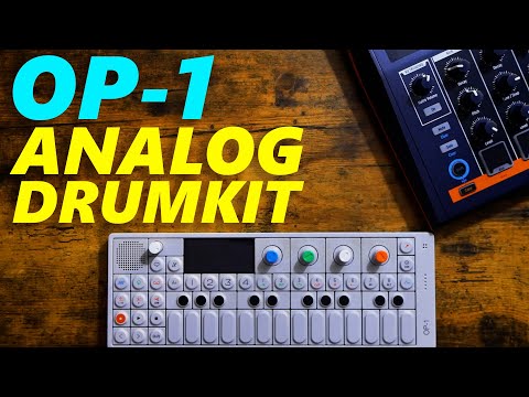 Making an OP-1 Analog Drum Kit!