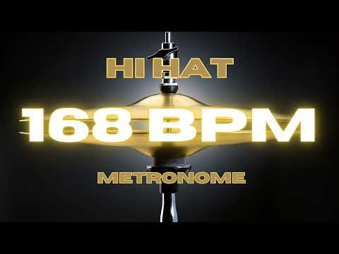 168 BPM - Hi Hat Metronome