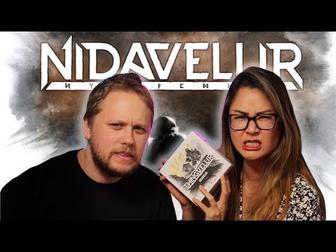 Ella kills a dragon! Nidavellir the Boardgame with the Thingvellir Expansion