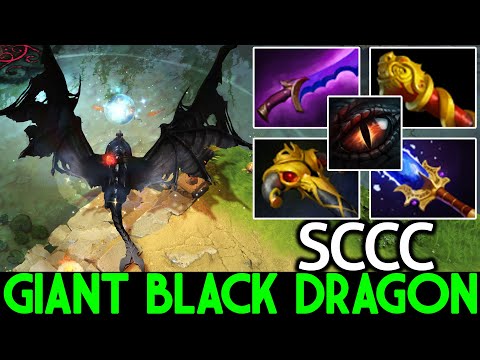 SCCC [Dragon Knight] Insane Giant Black Dragon Scepter Raid Boss 7.25 Dota 2
