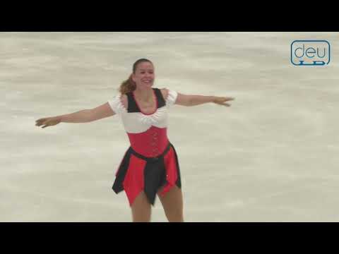 Stephanie Laurencon. Oberstdorf 2019. Gold Ladies I FS. 2d place