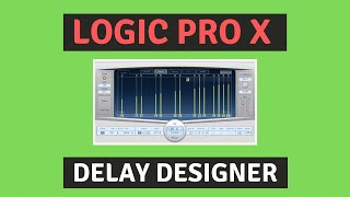 Video thumbnail for Logic Pro X deutsch Tutorial || Delay Tricks mit dem Logic Pro X Delay Designer by Martin Wolfinger