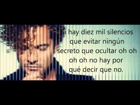 David Bisbal-Diez Mil Maneras Letra