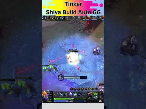 Tinker Shiva Gameplay in 7.33  #dota2 #shorts #tinker