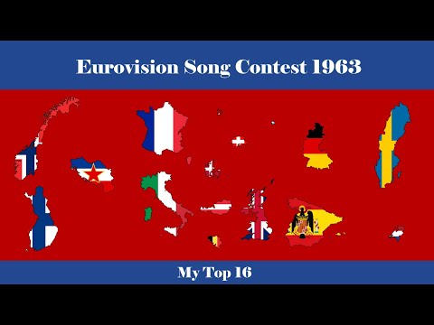 Eurovision 1963 - My Top 16