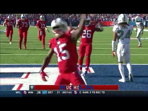 John Brown TD - Bills vs. Dolphins, 10/20/19