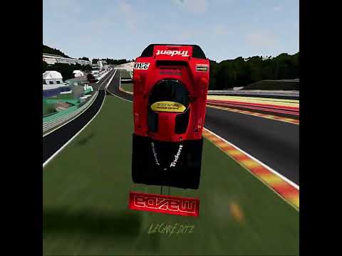 Flying cars on the SPA Circuit ✈️ #shorts #beamng #edit