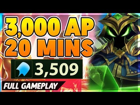 *NEW RECORD* 3,000 AP IN 20 MINUTES!!! (I NEXUS ONE-SHOT) - BunnyFuFuu Full Gameplay