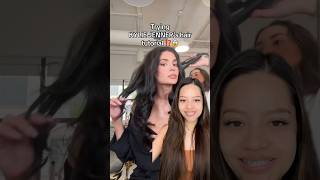 Trying Kylie Jenner’s wavy hair tutorial 😍