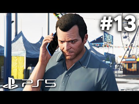 GTA 5 PS5 Gameplay Walkthrough Part 13 - DON'T MESS WITH MICHAEL'S FAMILY