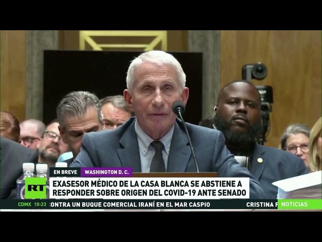 Fauci se niega a responder preguntas clave sobre el covid 19 y pretende eludir sus responsabilidades