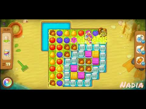 Gardenscapes Level 3529. No Boosters used