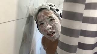 Shaving Cream In Shower Prank! #FunnyVideos #Shorts