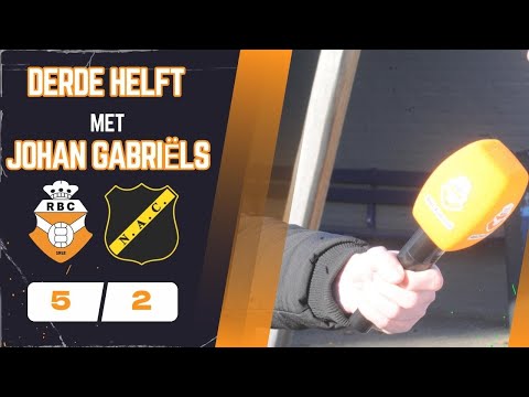 🍻Derde helft met Johan Gabriëls | Hoofdtrainer NAC Breda O21 | RBC - NAC 5-2 | KKD | Derby