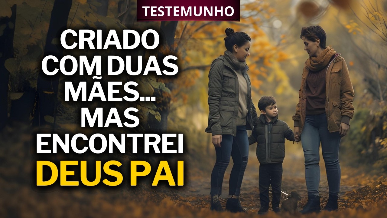 FUI CRIADO POR DUAS MÃES LÉSB1CAS, MAS ENCONTREI DEUS PAI | Testemunho Cristão |