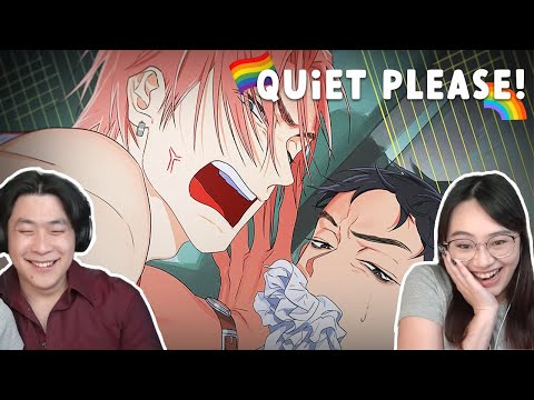 🏳️‍🌈 2 Bisexuals React to Quiet, Please! (BL by Qmeng & Vivinos)