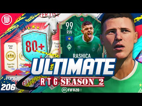 THE BEST CHAMPS TEAM!!!! ULTIMATE RTG #206 - FIFA 20 Ultimate Team Road to Glory