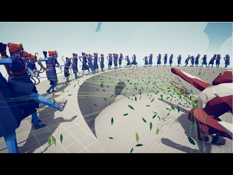 ARTEMIS 100x VS 1x EVERY UNIT ► TABS UNIT CREATOR   Totally Accurate Battle Simulator