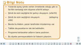 Eğitim Vadisi 10.Sınıf TDE 7.Föy Fiilimsiler 1 Konu Anlatım Videoları