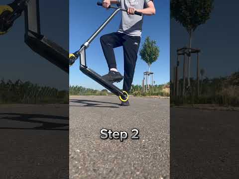 How to Tailwhip in 30 Seconds #viral #stunt #scooter #tutorial #stuntscooter