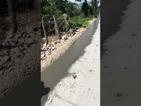 Inicio de construcción de hombros Mej. Calle Pav. Hidra. La Bendición Santa Ana Peten