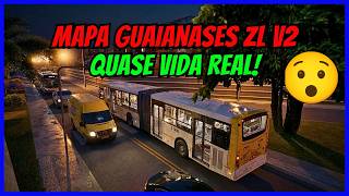 🔴Gameplay Mapa Guaianases ZL V2  Fase 4 | Linha 3006-21 Ida e Volta | Proton Bus Simulator  #cqmods