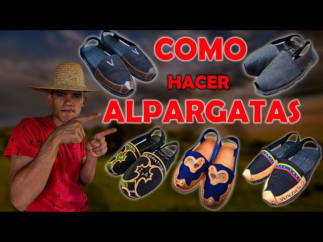 Vídeo relacionado con Alpargatas Tabernero con Suela Neumático y Tres Vetas en Negro (Numeric_43)