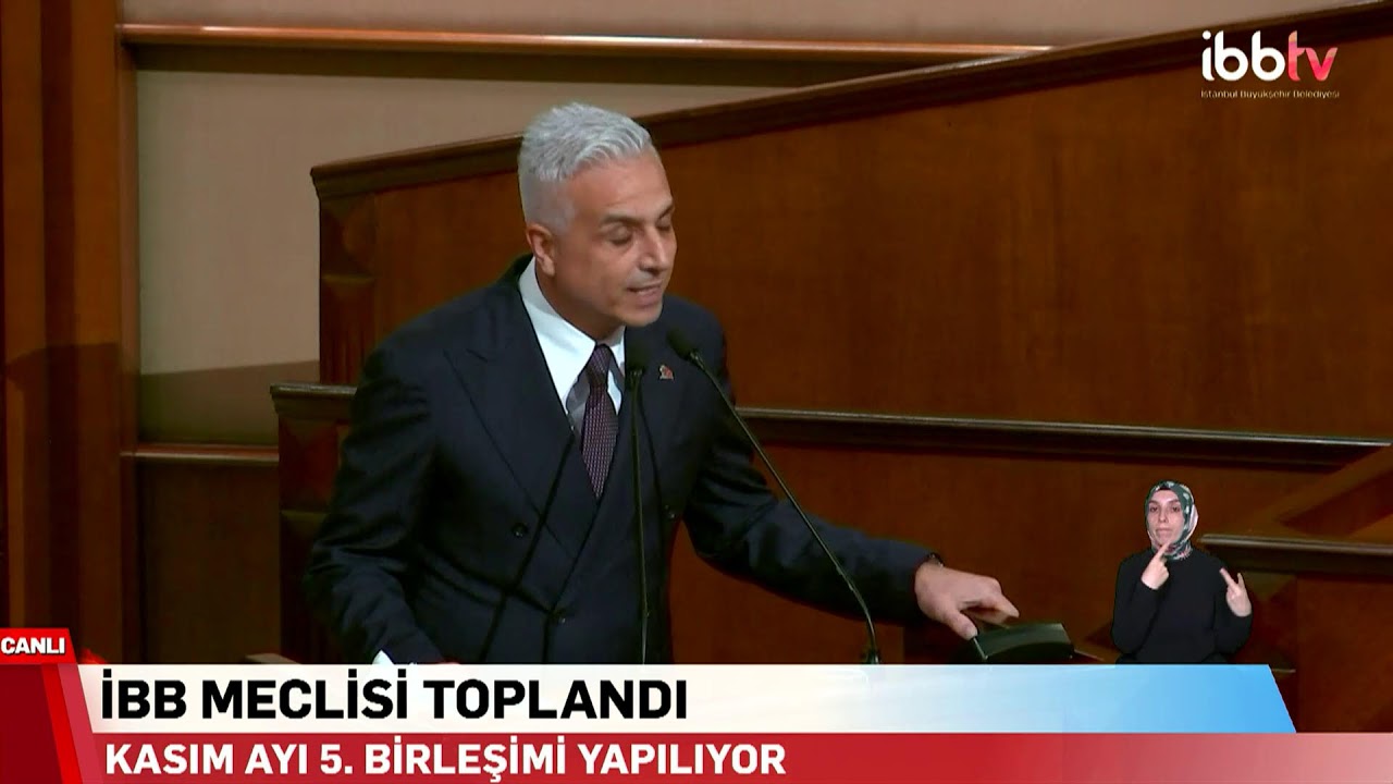 İBB MECLİSİ KASIM AYI TOPLANTISI 5. OTURUMU