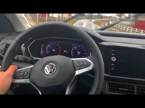 VW T-Cross 2020 1.0TSI DSG 0-100, kickdown, driving clips++