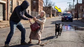 UM HOMEM ENCAPUZADO ABORDOU A IDOSA NA RUA… MAS A VERDADE POR TRÁS DA MÁSCARA CHOCOU A TODOS