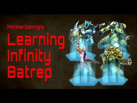 Nomads vs PanOceania Infinity Battle Report - Learning Infinity Ep 56