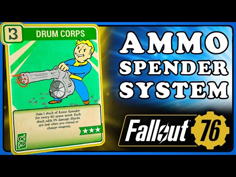 Fallout 76 PTS: Ammo Spender aka Bullet Storm New Stack Damage System Review.