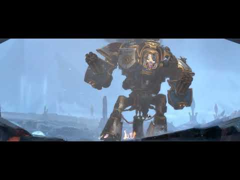 Warhammer 40000  Dawn of War III | Imperial Knight Solaria Show Off