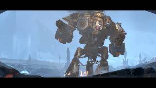 Warhammer 40000  Dawn of War III | Imperial Knight Solaria Show Off