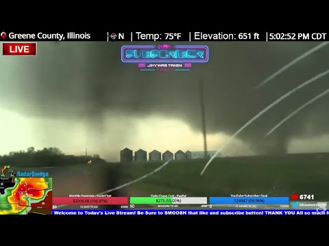 Barnsdall, Oklahoma Tornado - Live Stream Archive