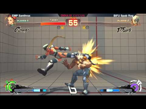 NLBC #34 SSF4AE - EMP Santhrax (Cammy) vs BIFU SpabRog (El Fuerte)