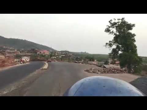 Road to Sussex Beach, Freetown Peninsula