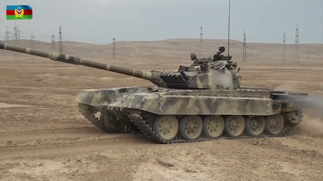 Tank bölmələrimiz təlim keçib VİDEO