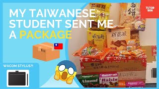 My Student From Taiwan Sent Me A Gift! | ESL Teaching and ESL Teacher Earn Online