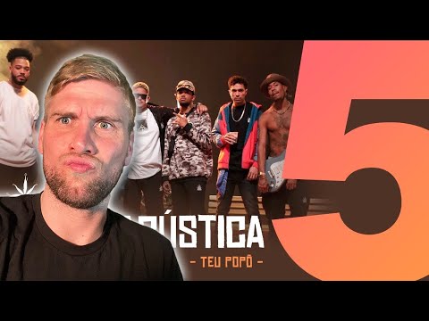 MÚSICO AMERICANO REAGINDO A POESIA ACUSTICA 1-13 | Poesia Acústica #5 - Teu Popô Remix