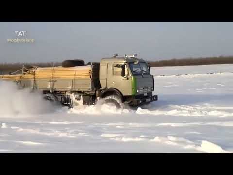 17 10 Amazing Dangerous Idiots Dump Trucks Operator Skill   Ice Breaking Ship Heavy Equipment Workin