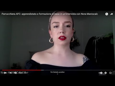 Parrucchiera AFC: apprendistato e formazione di base in un’intervista con Nora Maniscalc
